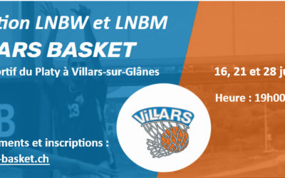 Détection: Villars Basket LNBM et LNBF